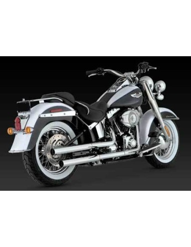 VANCE & HINES STRAIGHTSHOTS HS SLIP ONS FOR HD SOFTAIL 07 UP