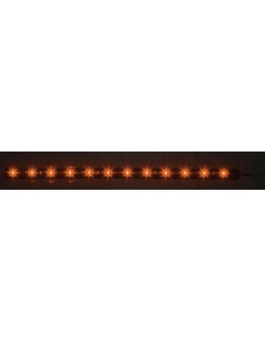 AMBER POWER RODS 258MM/12PC LED