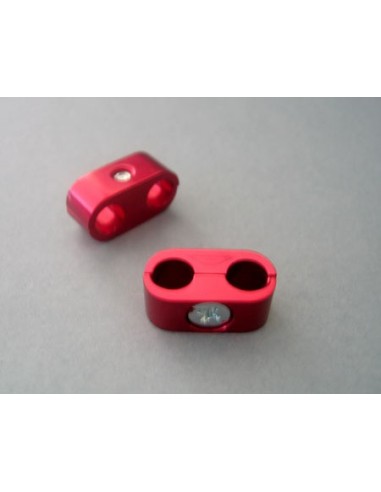LS*THROTTLECABLE HOLDER "RED"